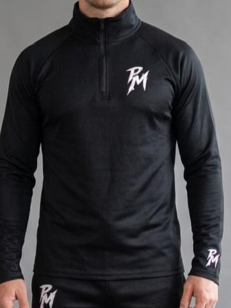 BLACK FLEECE ZIP UP